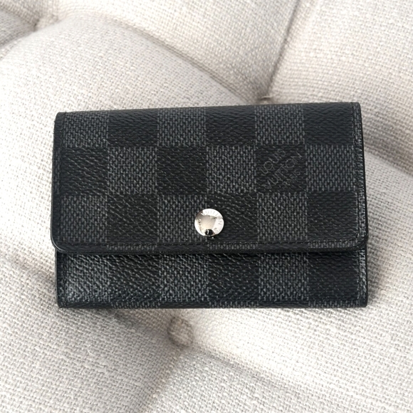 Louis Vuitton Other - Authentic Louis Vuitton 6 Key Holder Damier Canvas Card Holder Wallet